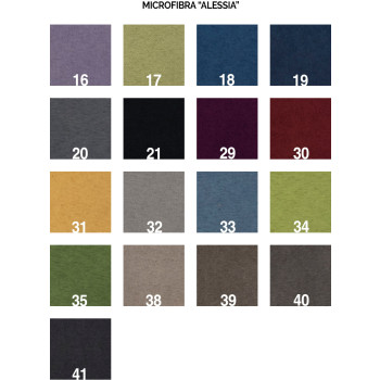 Mod.Kentaro Double Sofa - 160cm vertical foldaway double bed Kentaro Sofa with column and wall units White Ash