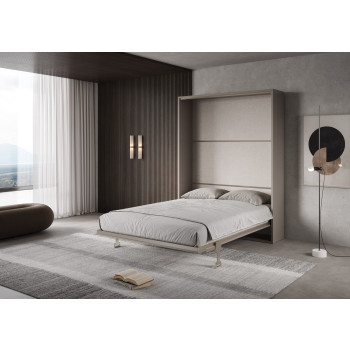 Mod. Versia French 140 cm - 140 cm Versia clay foldaway double bed