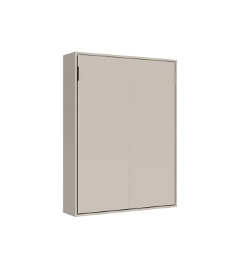 Mod. Versia double bed 160 cm - 160 cm Versia clay wall bed