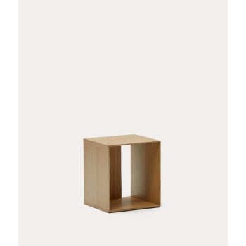 Litto small veneered bookcase module 34 x 38 cm
