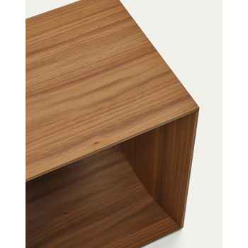 Litto small veneered bookcase module 34 x 38 cm