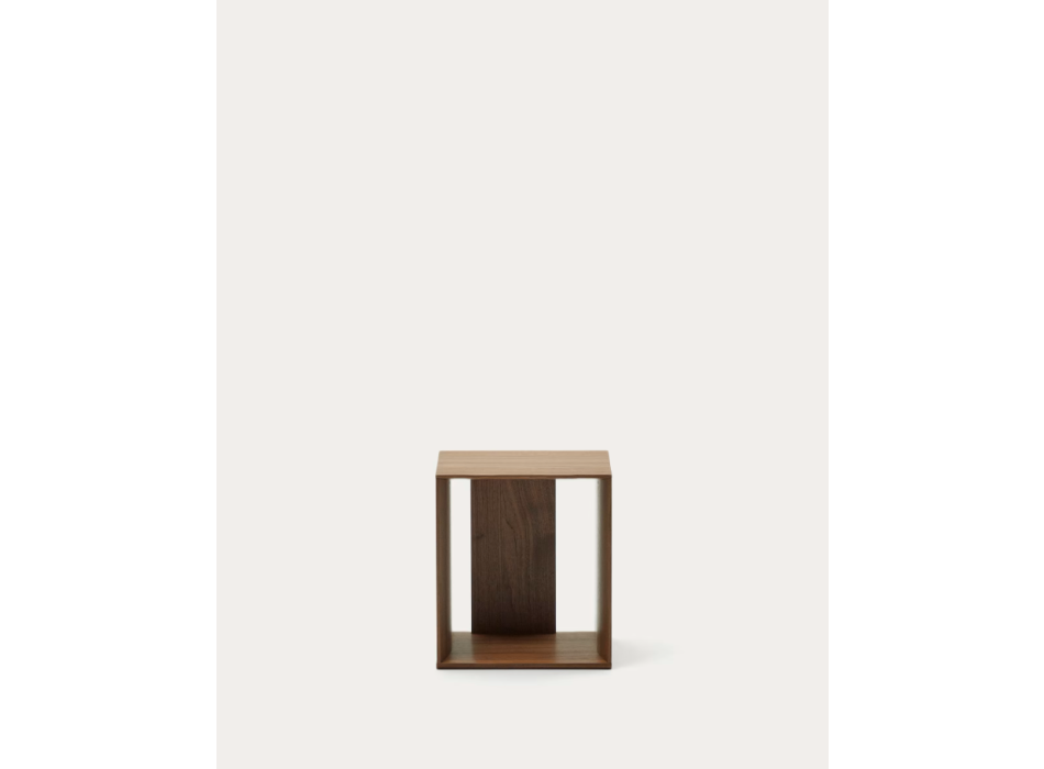 Litto small veneered bookcase module 34 x 38 cm
