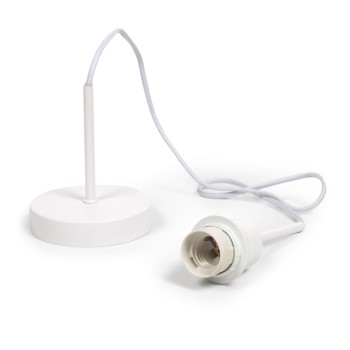 Fulvia ceiling lamp frame made of metal with black finish