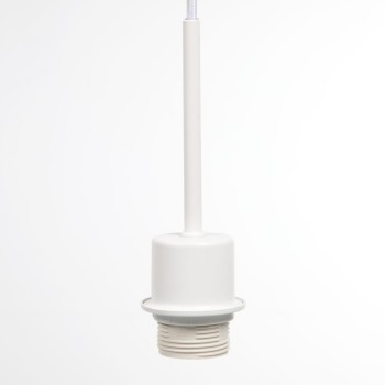 Fulvia ceiling lamp frame made of metal with black finish