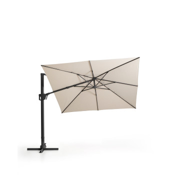 Eccentric Noli beige umbrella with aluminum frame