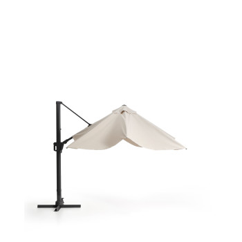 Eccentric Noli beige umbrella with aluminum frame