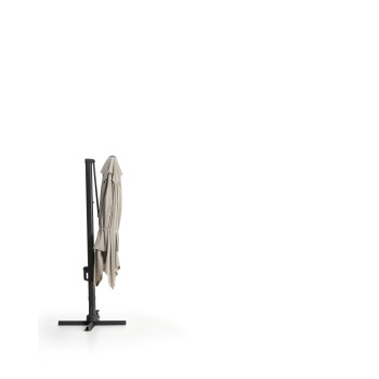 Eccentric Noli beige umbrella with aluminum frame