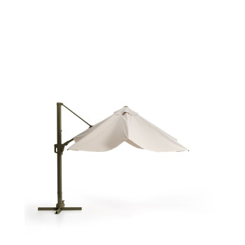 Eccentric Noli beige umbrella with aluminum frame
