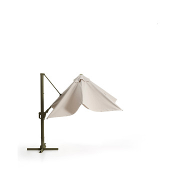 Eccentric Noli beige umbrella with aluminum frame