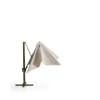 Eccentric Noli beige umbrella with aluminum frame