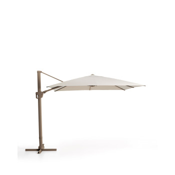 Eccentric Noli beige umbrella with aluminum frame