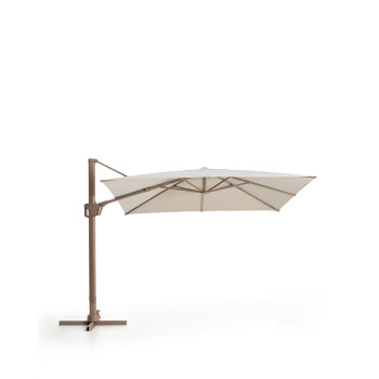 Eccentric Noli beige umbrella with aluminum frame
