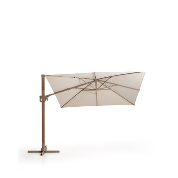 Eccentric Noli beige umbrella with aluminum frame