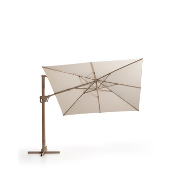 Eccentric Noli beige umbrella with aluminum frame