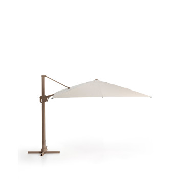 Eccentric Noli beige umbrella with aluminum frame