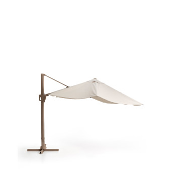 Eccentric Noli beige umbrella with aluminum frame