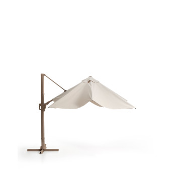 Eccentric Noli beige umbrella with aluminum frame