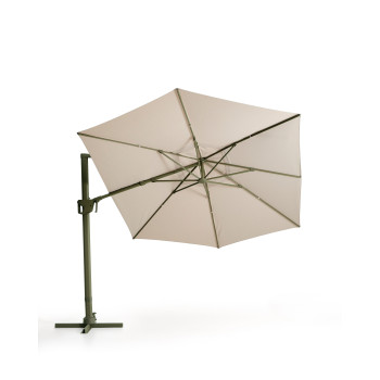 Eccentric Noli beige umbrella with aluminum frame