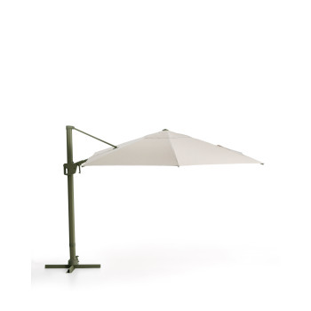 Eccentric Noli beige umbrella with aluminum frame