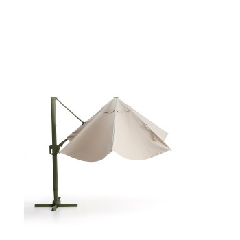 Eccentric Noli beige umbrella with aluminum frame