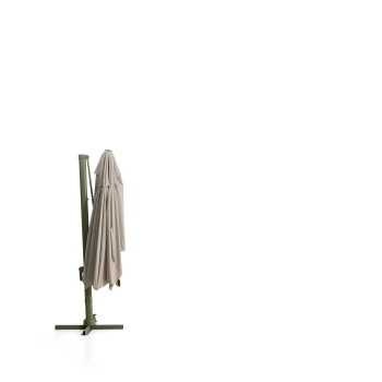 Eccentric Noli beige umbrella with aluminum frame