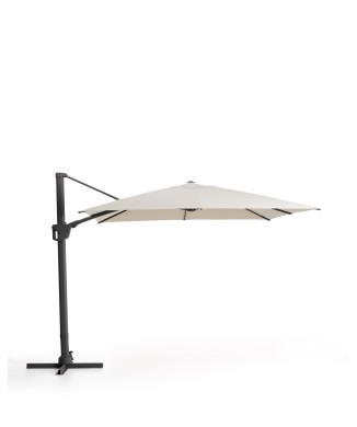 Eccentric Noli beige umbrella with aluminum frame
