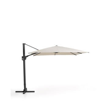 Eccentric Noli beige umbrella with aluminum frame