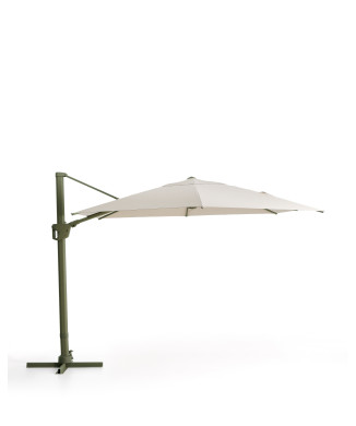 Eccentric Noli beige umbrella with aluminum frame