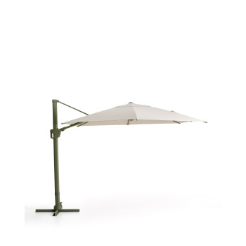 Eccentric Noli beige umbrella with aluminum frame
