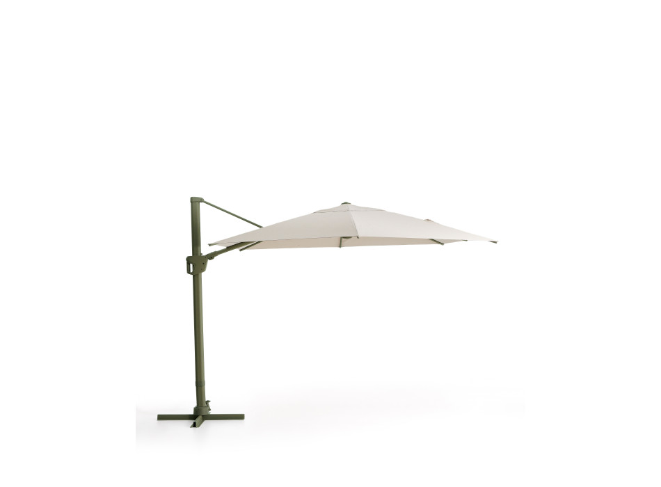 Eccentric Noli beige umbrella with aluminum frame