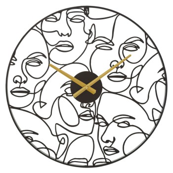 FACES WALL CLOCK