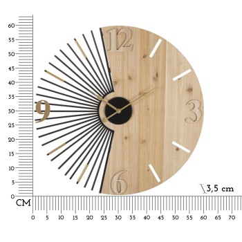 WORDY WALL CLOCK