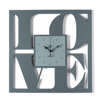 LOVE Arts and Crafts Designer Wall Clock