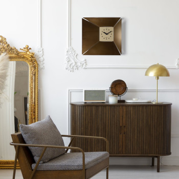 ILLUSIO 5097 Arts and Crafts Minimalist Wall Clock