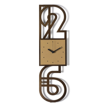 NEVILLE 5123 Arts & Crafts Minimalist Wall Clock