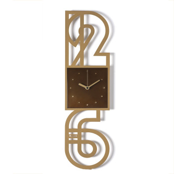 NEVILLE 5123 Arts & Crafts Minimalist Wall Clock