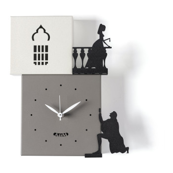 Romeo and Juliet Wall Clock 5092 Arts and Crafts