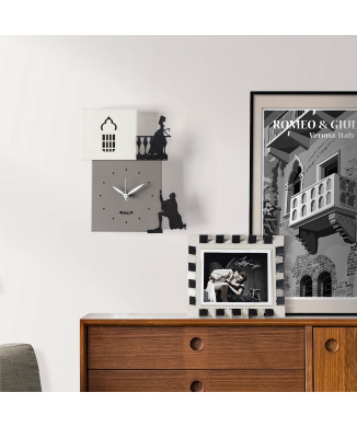 Romeo and Juliet Wall Clock 5092 Arts and Crafts