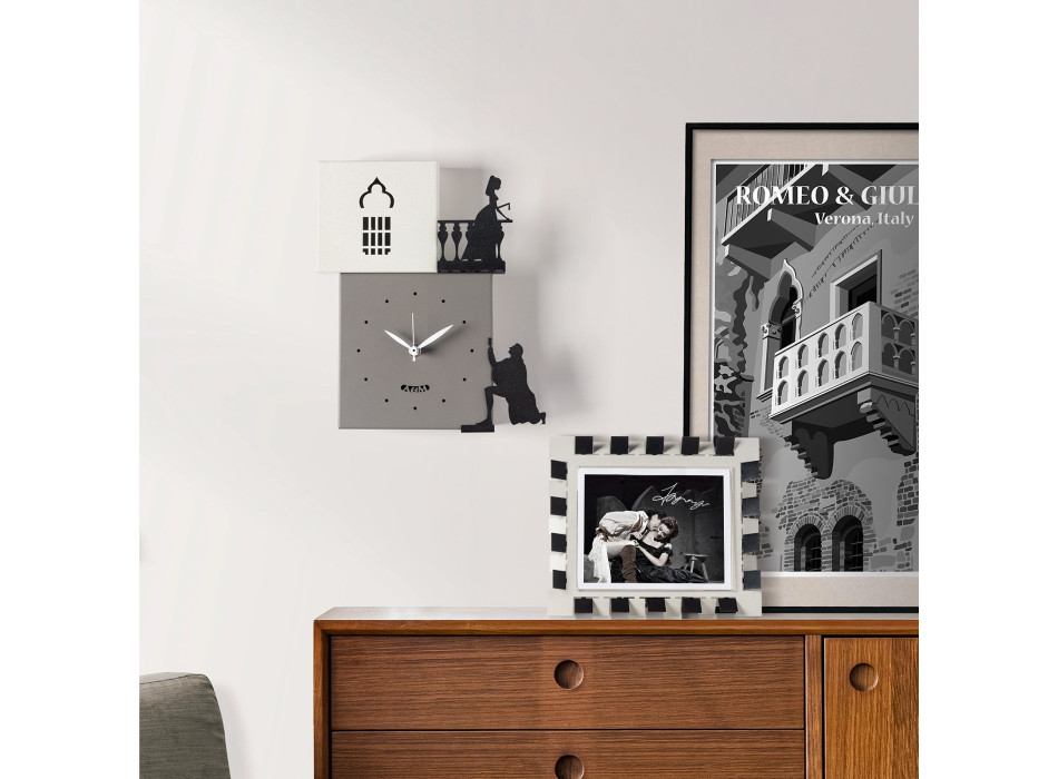 Romeo and Juliet Wall Clock 5092 Arts and Crafts