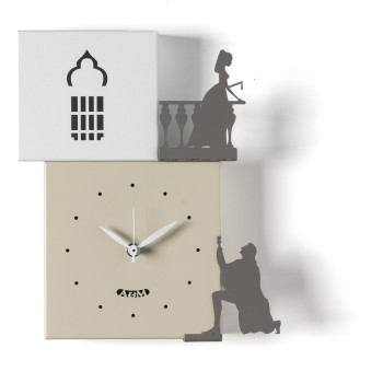 Romeo and Juliet Wall Clock 5092 Arts and Crafts