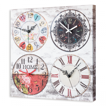 Clock IT'S TIME IN PROVENCE G2434 PINTDECOR