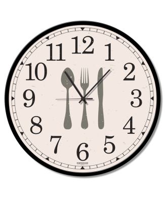 Clock FORKS AND HANDS GTO6604 PINTDECOR