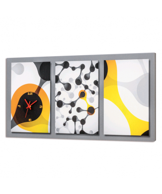 YELLOW AND BLACK watch G3594 PINTDECOR