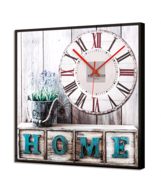 LUMINOUS clock HOME SWEET HOME GL3518 PINTDECOR