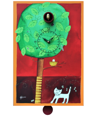 ON THE BRANCH 134 PIRONDINI clock