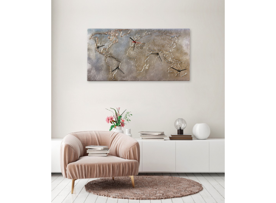 SILVER WORLD P4546 PINTDECOR WATCH