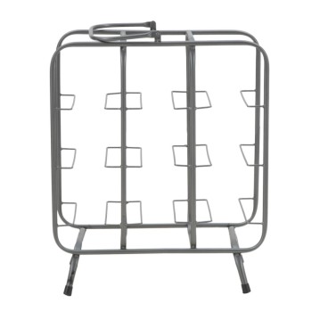 P/BOTTLES SQUARE RACK (9 PLACES)