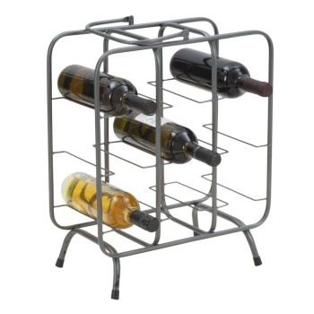 P/BOTTLES SQUARE RACK (9 PLACES)