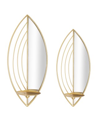 P/CAND LEAF WALL MOUNTED PAIR