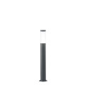 TOKYO ANTHRACITE BOLLARD 1XE27 IP44 11.5X70CM